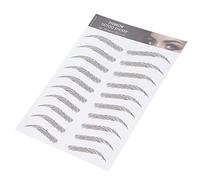 TARSHYRY Adhesivo para Cejas, Adhesivos Temporales Resistentes Al Agua para Mujeres con Material Transpirable, Múltiples Formas Disponibles para Uso de 1 a 7 Días (BROWN-08)