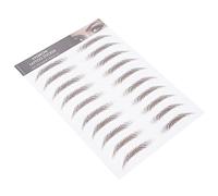 TARSHYRY Adhesivo para Cejas, Adhesivos Temporales Resistentes Al Agua para Mujeres con Material Transpirable, Múltiples Formas Disponibles para Uso de 1 a 7 Días (BROWN-06)