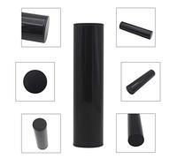 TARSHYRY Agitador de Compacto de Acero Inoxidable para Música de Ritmo y Percusión, Instrumento Cilíndrico Portátil para Educación y Rendimiento (BLACK)