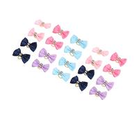 TARSHYRY Arcos para el Cabello para Perros, Arcos para Perros de Cachorro Aseo para Topnot con Goma de Goma 20pcs de Cachorro Barras de Cabello Aros para Feriado Diario Yuck Hoque Accesorios para el