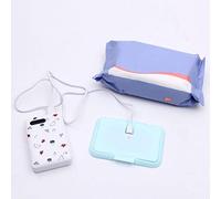 TARSHYRY Baby Wipe Winter Más Cálido, Calentador Húmedo USB, Buen Calor Fácil de Transportar con 2 Capas de Diseño de Tapa de Tapa para Toallitas Húmedas Calefacción