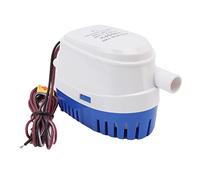TARSHYRY Bomba en Bote, Bombas de Sentimiento Automático Resistencia Al Impacto Mini Bomba Sumergible de CC Multifuncional con Interruptor de Flotación para Lanchas Rápidas de Yates de (12V)