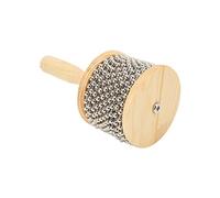 TARSHYRY Cabasa de Mano de Madera con Cuentas de Acero, Juguete Musical Educativo Portátil para Niños (Kabasa Mediana)