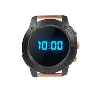 TARSHYRY Caja de Reloj Inteligente COROS Nomad, Cubierta de Parachoques de PC a Prueba de Agua, Cubierta Protectora de Absorción de Golpes, Carcasa Protectora Sensible Al Tacto (Black)