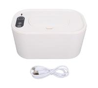 TARSHYRY Calentador de Toallitas para Bebés Pantalla Digital Portátil Soporte para 80 Toallitas de Gran Capacidad con Temperatura Ajustable para Recién Nacidos Bebés Niños Pequeños (WHITE)