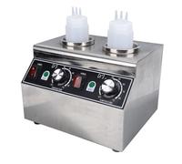 TARSHYRY Calentador Eléctrico de de Queso Diseño Premium de Doble Olla 320W Control Preciso de Temperatura 3085 ℃ para Restaurantes Catering Material Sus 31x25x23cm 3500g 2 (Enchufe Europeo