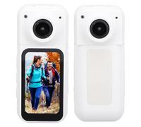 TARSHYRY Cámara 4K Mini Body Body, Cámara Portátil de Tamaño del Pulgar con Pantalla de 1.5 Pulgadas, Cámaras de Acción WiFi para Ciclismo, Buceo, Viaje y Aventuras Al Aire Libre (White)