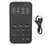 TARSHYRY Cambiador de Voz, Mini Mezclador de Sonido con 12 Efectos de Sonido y Función de Karaoke, Interfaz de con Reducción de Ruido para Transmisión en, Podcast, Juegos