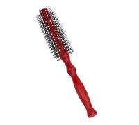 TARSHYRY Cepillo de Pelo Redondo, Cepillo de Pelo con Rodillo de Madera con Antiestático para Salón y Uso Doméstico, de Rizado para Distribución (Mediano: Aprox.17,6x16,2x10cm/6,93x6,38x3,94)