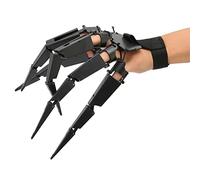 TARSHYRY Dedos Articulados de Halloween, Garras, Manos de Esqueleto Flexibles para Accesorios de Cosplay, Mano con Garras Aterradoras Realistas para Decoración de Fiestas (Mano Izquierda)