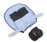 TARSHYRY Divertido Conjunto de Disfraces para Mascotas con Sombrero, Traje de Vacaciones Suave para Perros y Gatos para Mascotas Pequeñas, Disfraz de Cartero para Gatos y Perros Pequeños (XL)