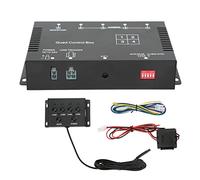 TARSHYRY Divisor de Vídeo de Cámara de Respaldo de Coche de 4 Canales, Interruptor Divisor de Pantalla de Cámara de Estacionamiento 1080P para RV, Camión, Autobús, Remolque, DC 12V/24V