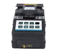 TARSHYRY Empalmador de Fibra óptica Profesional Automático Baja Pérdida Aumento 300X Empalme Rápido 9s Calefacción 26s para Telecomunicaciones Centros de Datos Sistemas de Seguridad (Enchufe de la UE)