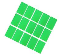 TARSHYRY En de Tarjetas de Negocios Metal, Tarjetas Visita Metal 50pcs Nombre Comercial Aluminio Grabado 2.1x3.4in para la Cultura y el Comportamiento Personal la Empresa (Green)