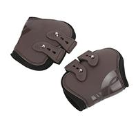 TARSHYRY Envolturas de Pierna de Caballo, Botas Caballo Botas Cabello Put con Cáscara Pierna Trasera 2pcs Neopreno Guardia para Espectáculo Ecuestre Deportes Alta Velocidad (Patas traseras Marrones