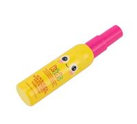 TARSHYRY Fly Away Hair Tamer Stick Fuerte Sujeción No Grasa Cabellos Rotos Stick para Niños Cuero Cabelludo Sensible Botella Amarilla Vibrante con Gráficos de Dinosaurios 40ml