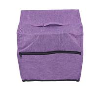 TARSHYRY Funda para Remalladora, Impermeable, de Tela Oxford, Lavable a Máquina, con Bolsillos Laterales y Bolsillo con Cremallera para Remalladoras y Bernina, 31x28x31cm.