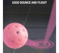 TARSHYRY Glow in The Dark Pickleball, Bolas de Pickle Balls Glow in The Dark Pickleball Balls para Juego Al Aire (Pink)