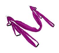 TARSHYRY Hamaca de Swing de Yoga para la Tela de Algodón de Poliéster Duradera de Fitness con Capacidad de Peso de 600 LB, Incluye Bolsa de Transporte para Uso en el Exterior (Violeta)