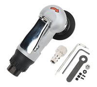 TARSHYRY Herramienta de Desbarbado Neumática Compacta de 45 Grados, Máquina Cortadora de Bordes de Portátil (Estilo de la UE)