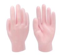 TARSHYRY Hidratantes de Silicona Elásticos para las manos. Cuidado Reparador Profundo para Piel Seca y agrietada. Tratamiento de spa. 2 Pares de de Gel Suaves, Reu (Rosácea)