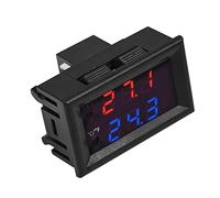 TARSHYRY Interruptor Controlador de Temperatura LED Digital con Microcomputadora para Sistemas de 12 V Control Termostático Programable para Uso Doméstico o Industrial (Termostato medidor D-2048