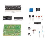 TARSHYRY Kits de Reloj Digital, Juego de Reloj Digital de 4 Dígitos Kits de de Relojes de Soldadura Electrónicos de 4 Dígitos con Segunda Función de Corrección de Bricolaje de Electrónico para