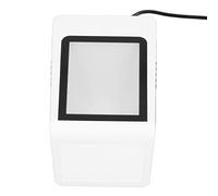 TARSHYRY Lector de Códigos QR de Escritorio con Cable USB, Escáner de Códigos de Barras de Identificación Automática con Indicaciones de Voz para PC y Sistemas POS