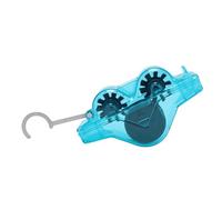 TARSHYRY Limpiador de Cadena de Bicicleta Cepillo de Fregado de Cadena de Ciclismo Manos Libres Resistente a Impactos para Bicicletas de Montaña Bicicletas de Carretera Material ABS Azul