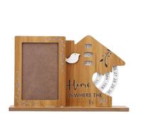 TARSHYRY Marco de Calendario Perpetuo, Diseño de Rueda Giratoria, Marco de Fotos de Calendario Eterno con Inserción de Fotos Personalizable, para Decoración de Escritorio de Oficina en (Casa)