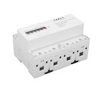 TARSHYRY Medidor de EnergíA Trifásico de 4 Cables en Carril DIN, Vatímetro de 230 V 400 V para Monitoreo del Consumo de EnergíA, Medidor de Electricidad de 5 100 A para Uso Industrial