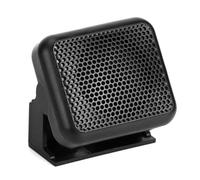 TARSHYRY Mini Altavoz Externo para Coche para Dispositivos de Comunicación por Radio, Amplificador de Audio Compacto Compatible con Radios CB y Ham, Diseño de Montaje Universal Negro