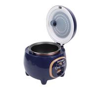 TARSHYRY Mini Arrocera, Olla Interior Antiadherente de 1.8 L y 350 W con Rejilla para Cocinar, Ideal para Cocinas Pequeñas, Dormitorios y apartamentos. (Enchufe de la UE)