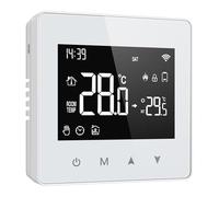 TARSHYRY Módulo de Control de Temperatura WiFi Inteligente con Pantalla LED, Termostato Ajustable para Sistemas de Agua, Gas y Calderas, Diseño Compacto, Funciona con y Assistant, Aplicación