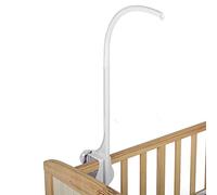 TARSHYRY Móvil para Cuna, Tendón de Tocadiscos de Campana de Cama para Bebés Decoración de Cunas de bebé Decoración del Brazo del Brazo Colgante del Brazo Móvil Fácil de Instalar la (WHITE)