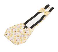 TARSHYRY Pañales de Pollo para Gallinas, Pañales de Pato para Patos Mascotas Pollo Lavables Piscina Reutilizable Ropa Mascota con con Pañuelo Conejo Gallos (Yellow)