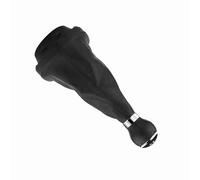 TARSHYRY Pomo de Palanca de Cambios de Transmisión Manual de 5 Velocidades con Cubierta de Cuero Negro, Protector a Prueba de Polvo con Funda para Maletero para Modelos 2003 2010