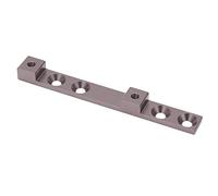 TARSHYRY Portabotellas de Agua Ajustable para Bicicleta con 4 Orificios de Montaje para una Fijación Segura del Cuadro (Color Titanio de Cuatro Agujeros.)