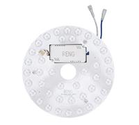 TARSHYRY Reemplazo de Luz de Ventilador de Techo LED de 7,1 Pulgadas, 18W 3CCT 3000K 4200K 6500K Retroadaptación de Motor de Luz Redonda de Ahorro de Energía, con Disipación de Calor