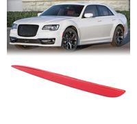 TARSHYRY Reflector de Parachoques Trasero Compatible con 300 2015-2022, Reemplazo de Lente Reflector Rojo Trasero Izquierdo y Derecho, Lado del Conductor y del (Izquierda FL3Z16491DA)