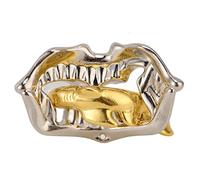 TARSHYRY Rompecabezas de Teaser de Cerebro para Adultos, Rompecabezas Metal Hebillas Hebilla Mierda Aleación Juguete Avión Cerebro Llave Gemela Desafío Desbloqueo para Adultos (Pescado de la Boca al