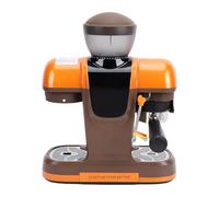 TARSHYRY Semiautomática con Varilla de, Presión de 19 Bares, Gran Capacidad de 800 Ml, Molinillo Integrado, Prensador y Portafiltro de 58 Mm para Uso Doméstico y de oficina. (Enchufe de la UE)