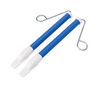 TARSHYRY Silbato Deslizante Seguro y Fácil de Tocar para Niños, Instrumento Musical, Metal ABS, Color Encantador, 2 Piezas para Iluminación Musical Temprana (BLUE)