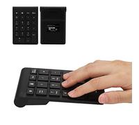 TARSHYRY Teclado Numérico Bluetooth 5.0, Teclado Numérico Inalámbrico de 22 Teclas con Teclas de Acceso Directo, de Contabilidad Financiera Delgado y Portátil para (Black)
