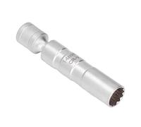 TARSHYRY Vaso Magnético para Bujía con Accionamiento de 3/8" y Pared Delgada de 12 Puntos para Fácil Extracción e Instalación (14 mm/0,55 pulgadas)