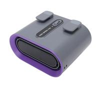 TARSHYRY Ventilador de Cintura Portátil con Clamp/Holder con Luz Incorporada, Ventilador de Refrigeración Personal Recargable de 6000 MAh para Uso en Exteriores, de Cinturón Portátil con Cordón (GRAY)