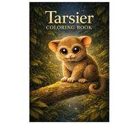 Tarsier Coloring Book: Cute Tarsiers, Jungle Animals and Magical Forest Scenes - A Fun Coloring Book for Kids Who Love Cute Animals and Nature