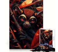 Tarsier, mi Amigo Divertido para Adolescentes, Rompecabezas de 1000 Piezas, diseño Relajante para Mejorar la Memoria, Arte de Pared para armar 50x75cm