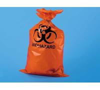 Tarsons 100 bolsas de residuos de riesgo biológico autoclavables de 8 x 12 pulgadas (código: 550011)