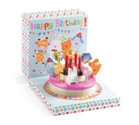 Tarta de Cumpleaños de Madera Djeco - Juego simbólico con velas, números y accesorios